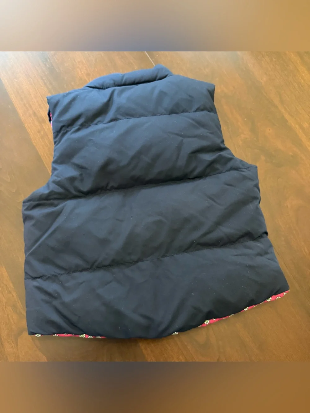 Reversible Ralph Lauren baby reversible Vest navy pink 18M
